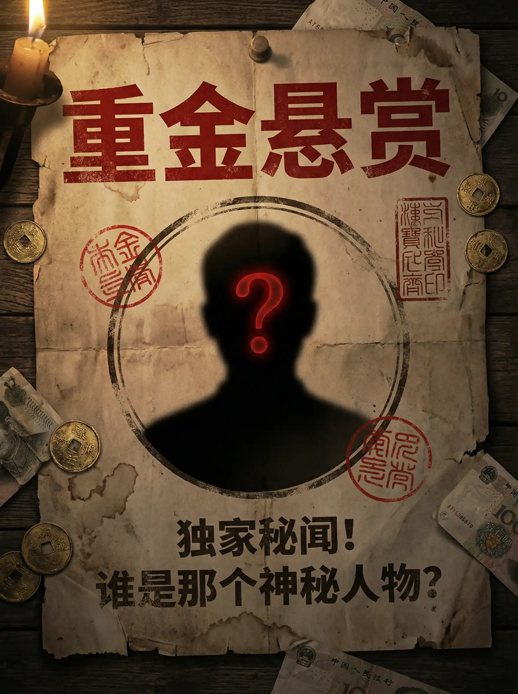 玉蒲团在线 - 重金悬赏线索征集令